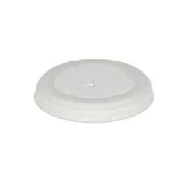 Lid Flat 3.625X0.25 IN HIPS OPS Translucent For 12-22 OZ Cold Cup With Hole 2400/Case