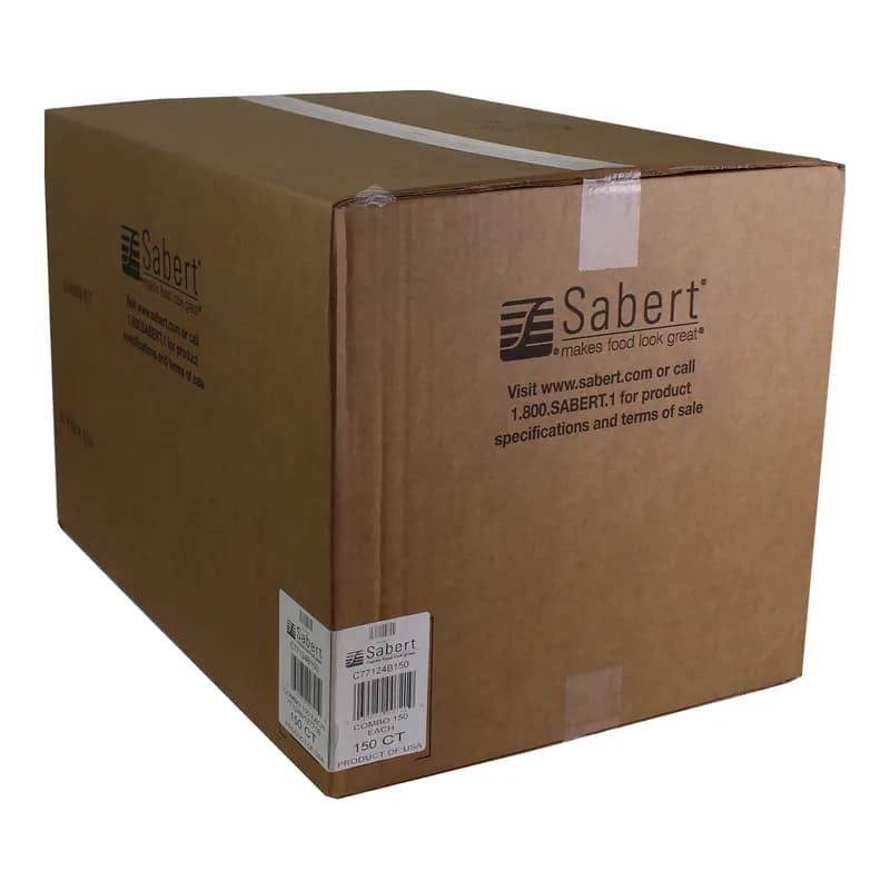 Bowl & Lid Combo 24 OZ PP Round Microwave Safe 150/Case