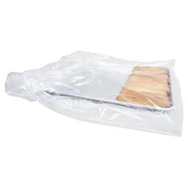Bun Pan Bag 27X37 IN HDPE Clear Flat 200/Case