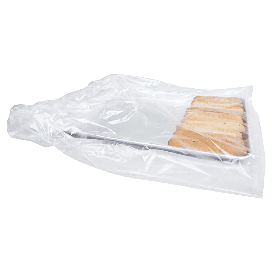 Bun Pan Bag 27X37 IN HDPE Clear Flat 200/Case
