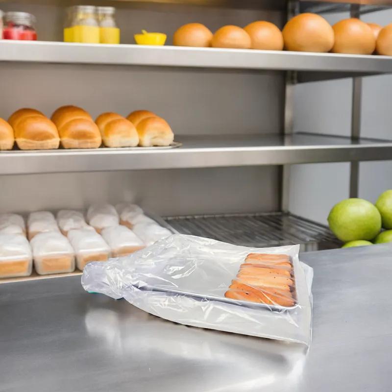 Bun Pan Bag 27X37 IN HDPE Clear Flat 200/Case