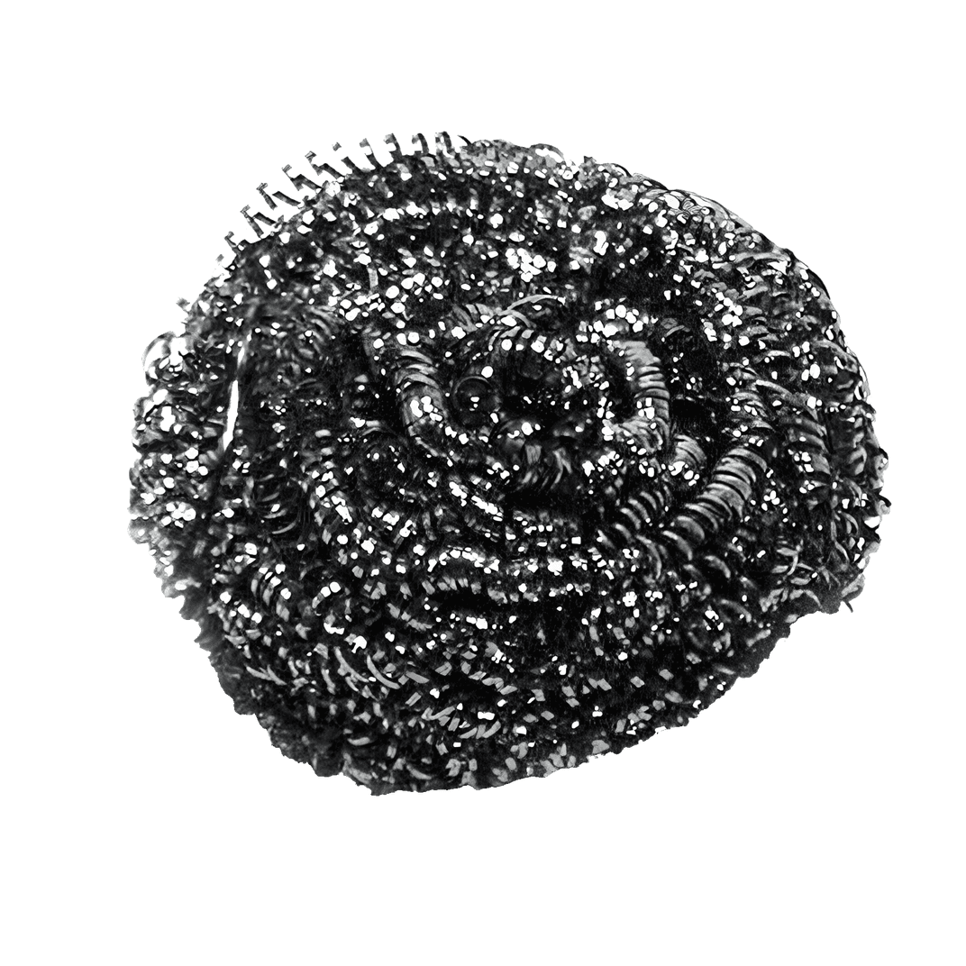 Scrubber Stainless Steel Silver 72/Case