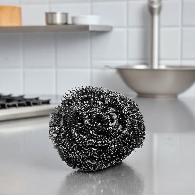 Scrubber Stainless Steel Silver 72/Case