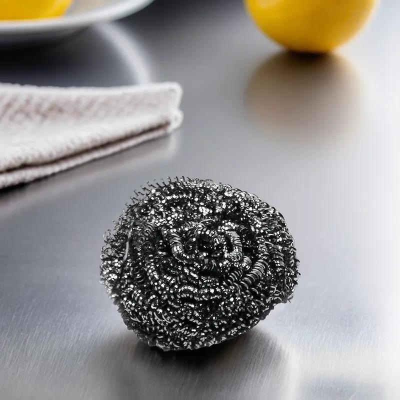 Scrubber Stainless Steel Silver 72/Case