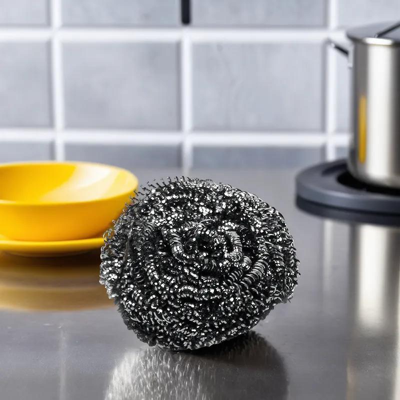 Scrubber Stainless Steel Silver 72/Case