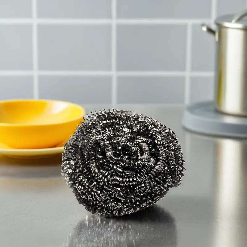 Scrubber Stainless Steel Silver 72/Case