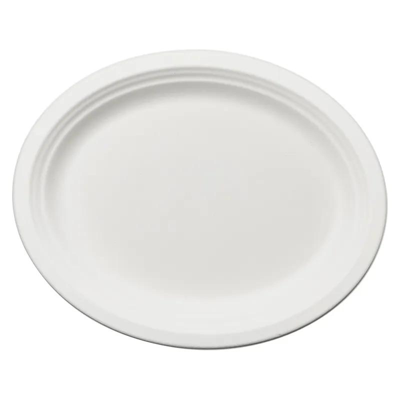 Victoria Bay Plate 9X12 IN Pulp Fiber Oval 500/Case