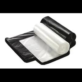 Can Liner 24X32 IN Black LLDPE 0.5MIL Roll 50 Count/Pack 10 Packs/Case 500 Count/Case