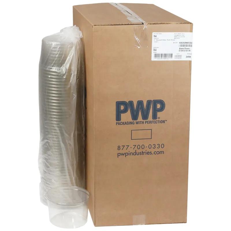 Deli Container Base 64 OZ PET Clear Round Leak Resistant 300/Case