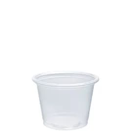 Dart® Conex Complements® Souffle & Portion Cup 1 OZ PP Clear Round 125 Count/Pack 20 Packs/Case 2500 Count/Case