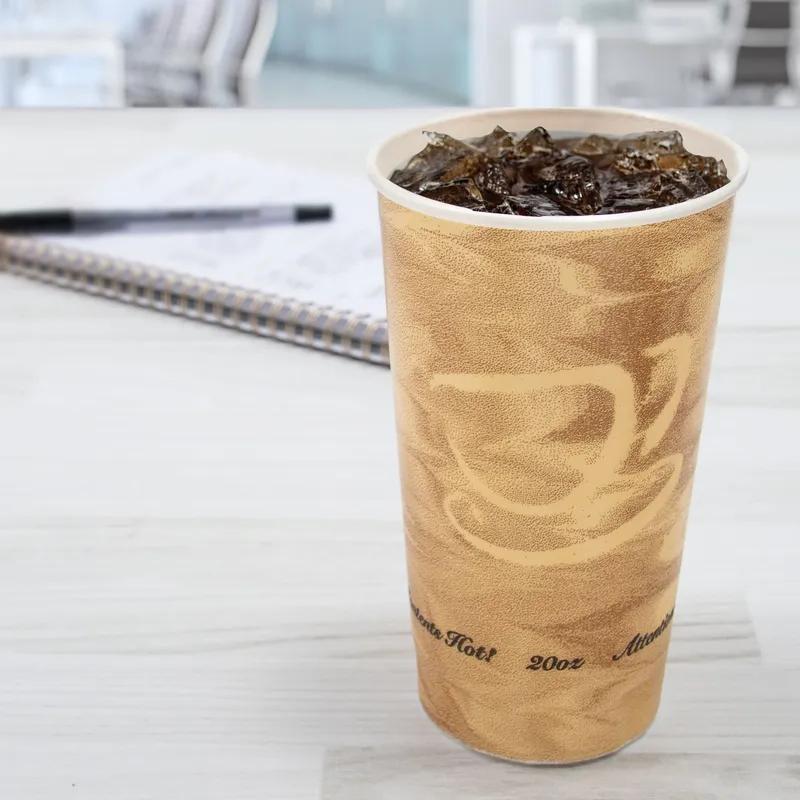 Dart® Trophy® Plus™ Cup Insulated 20 OZ XPS Multicolor Mistique® Stock Print 30 Count/Pack 25 Packs/Case 750 Count/Case