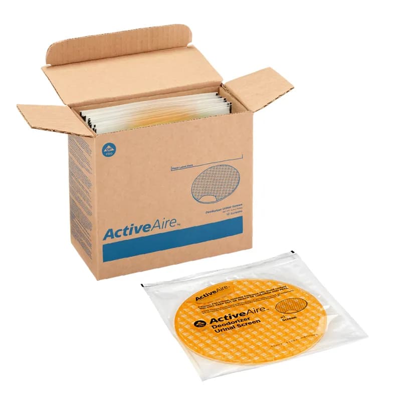 ActiveAire® Urinal Screen Sunscape Mango Orange Plastic Deodorizer 12/Case