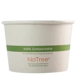 NoTree® Food Container Base 16 OZ Paper 500/Case