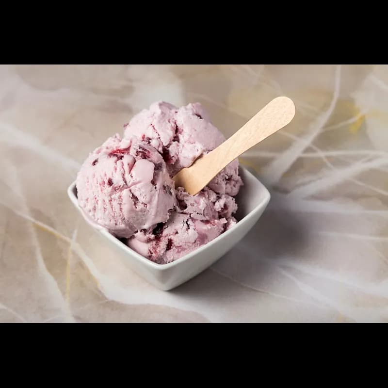 Gelato Ice Cream Spoon Wood Unwrapped Premium 1000 Count/Pack 10 Packs/Case 10000 Count/Case