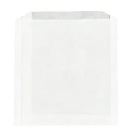 Sandwich Utility Bag 6X0.75X6.5 IN Bleached Kraft Paper White Gusset 8000/Case