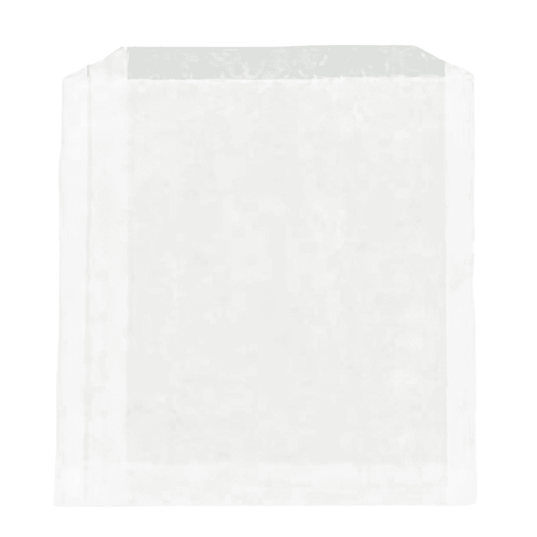 Sandwich Utility Bag 6X0.75X6.5 IN Bleached Kraft Paper White Gusset 8000/Case