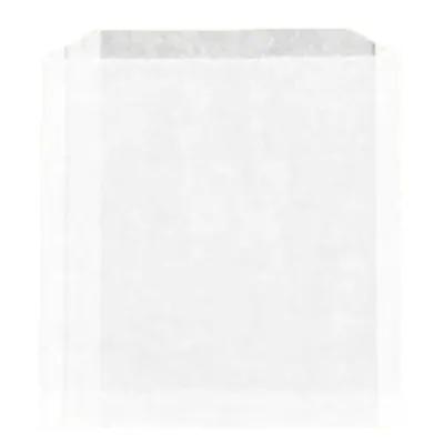 Sandwich Utility Bag 6X0.75X6.5 IN Bleached Kraft Paper White Gusset 8000/Case