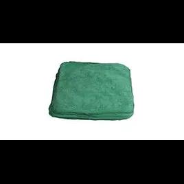 Cleaning Cloth 16X16 IN Microfiber Green 300 GSM 12/Pack