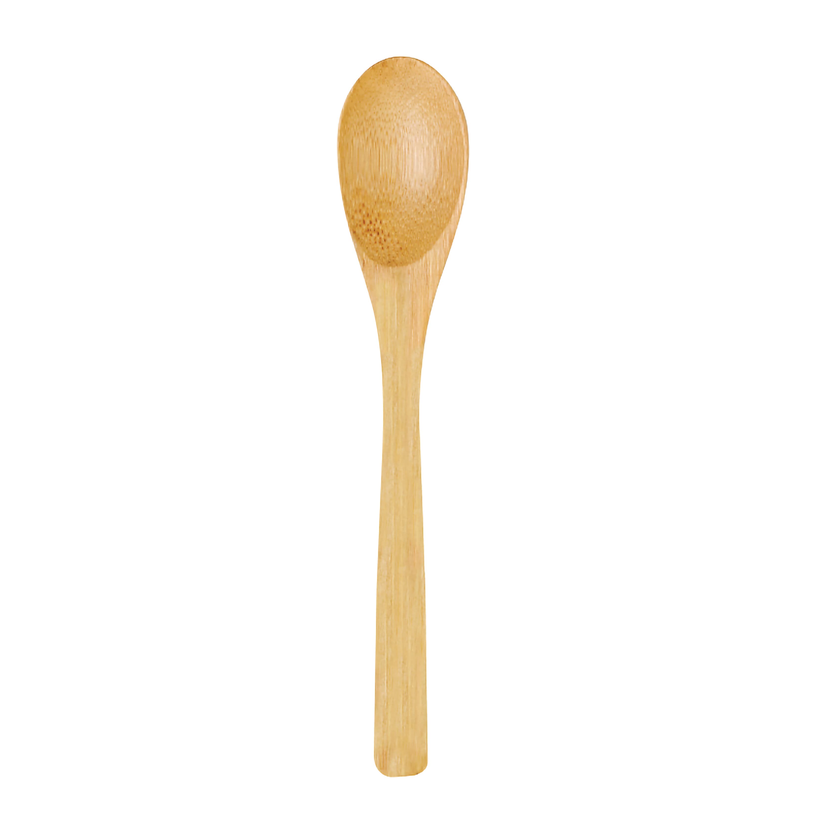 Spoon 6.3 IN Bamboo Natural 50 Count/Pack 5 Packs/Case 250 Count/Case