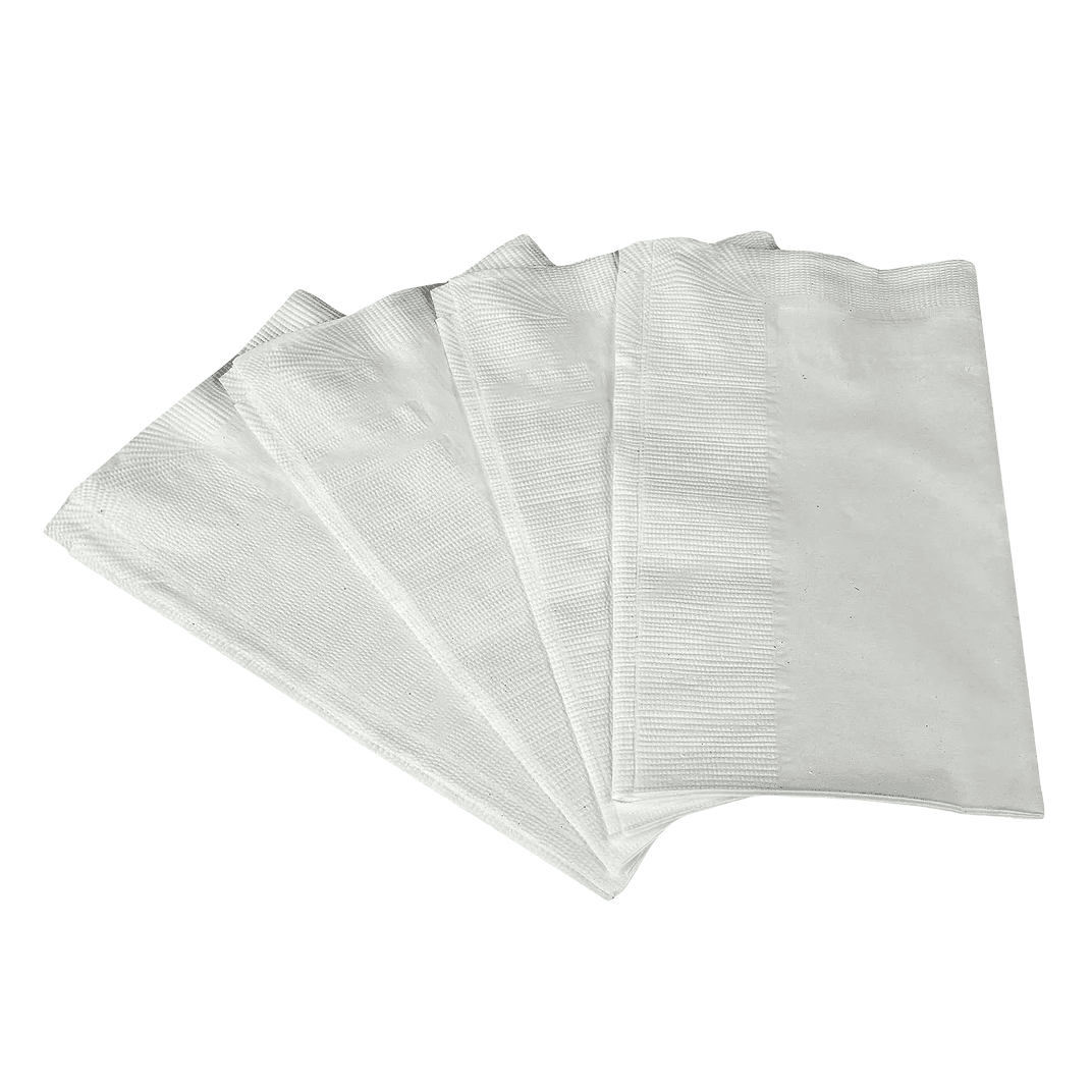 Scott® Dinner Napkins 15.2X16.3 IN White Paper 2PLY 1/8 Fold 250 Count/Pack 12 Packs/Case 3000 Count/Case