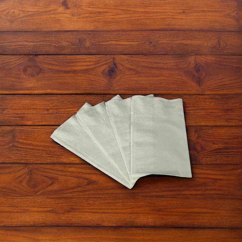 Scott® Dinner Napkins 15.2X16.3 IN White Paper 2PLY 1/8 Fold 250 Count/Pack 12 Packs/Case 3000 Count/Case