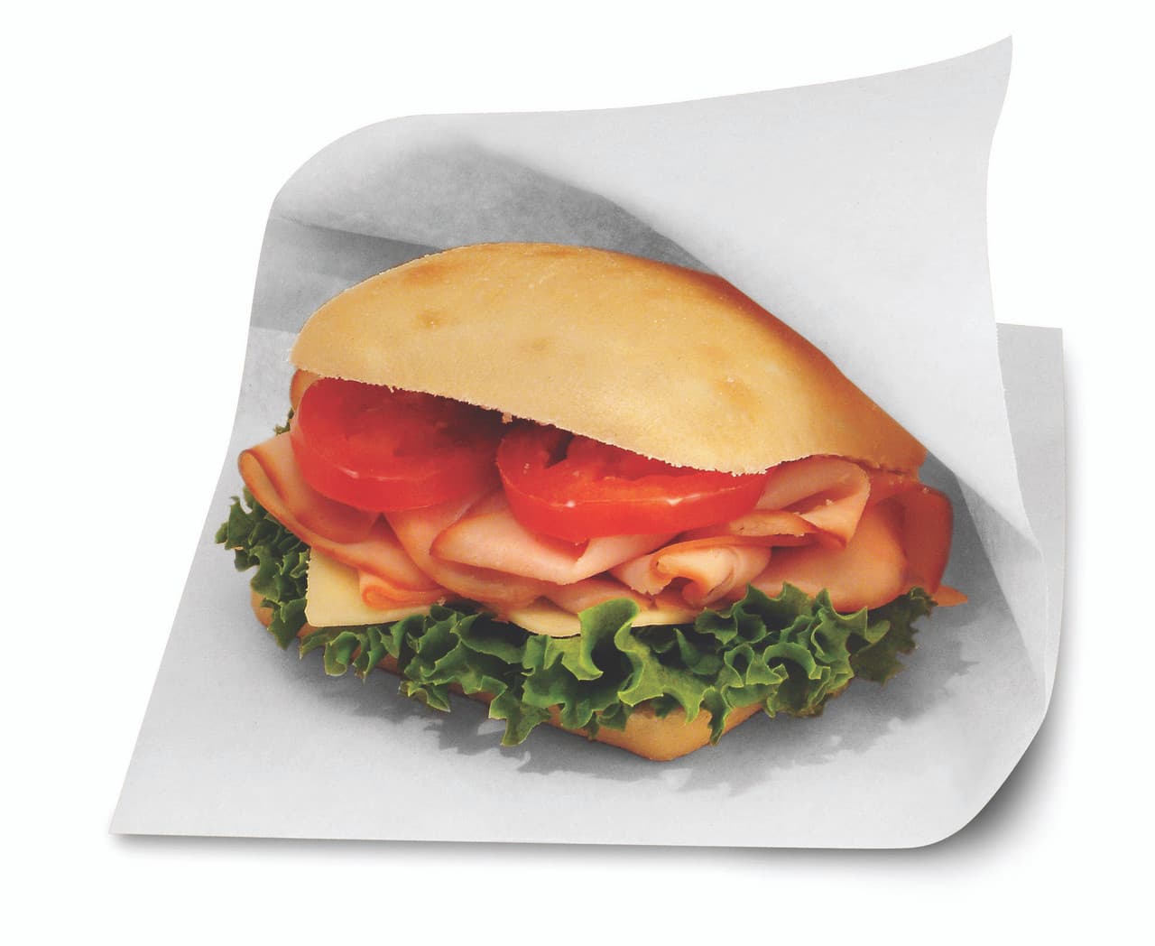 Bagcraft® Dubl Open® Sandwich Bag 7X6.75 IN Dry Wax Paper White 8/Case