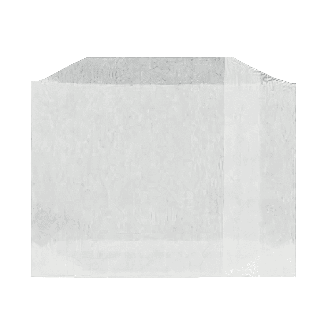 French Fry Bag 4.5X3.5 IN Bleached Kraft Paper White Unprinted 1000 Count/Box 10 Box/Case 10000 Count/Case