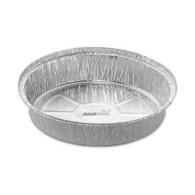Handi-Max Take-Out Container Base 7 IN Aluminum Silver Round 500/Case