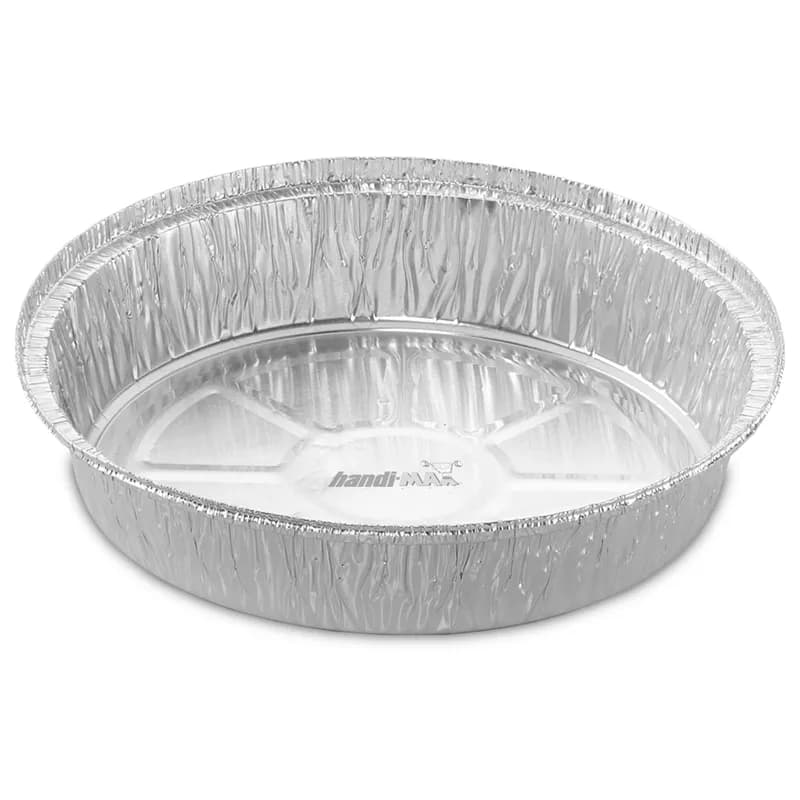 Handi-Max Take-Out Container Base 7 IN Aluminum Silver Round 500/Case