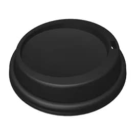 Victoria Bay Lid Plastic Black For 8 OZ Hot Cup Travel 1000/Case