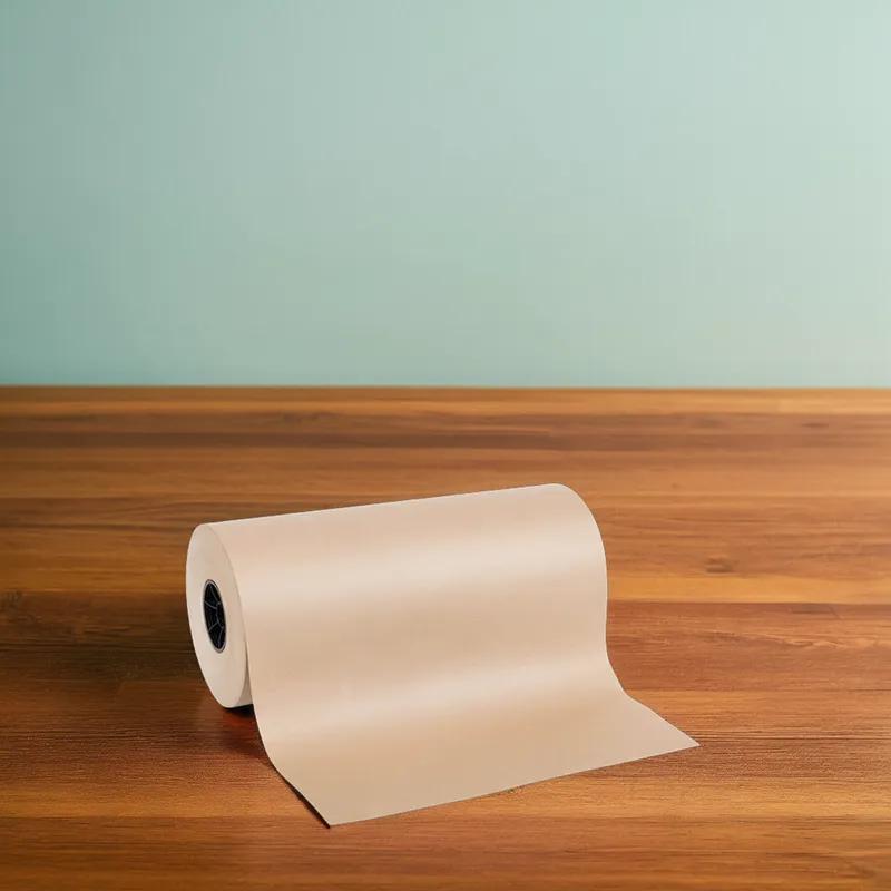Freezer Paper Roll 17IN X1000FT 45# Kraft Natural 1/Roll