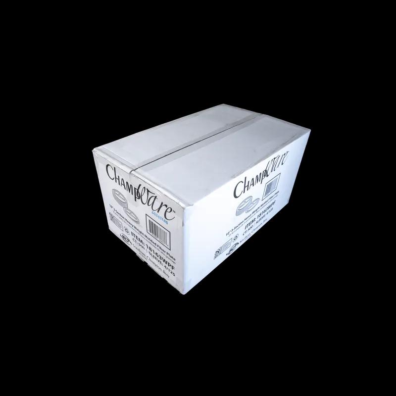 Plate 10 IN 3 Compartment Molded Fiber White Heavy Duty 500/Case