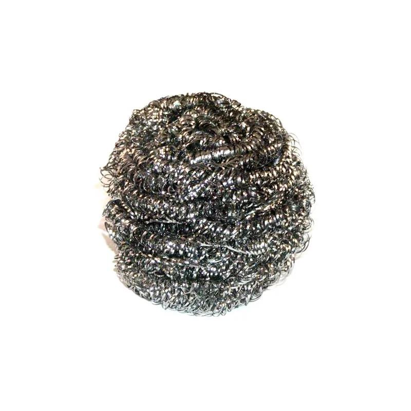 Scrubber 1.25 OZ Stainless Steel Silver High Grade 72/Case