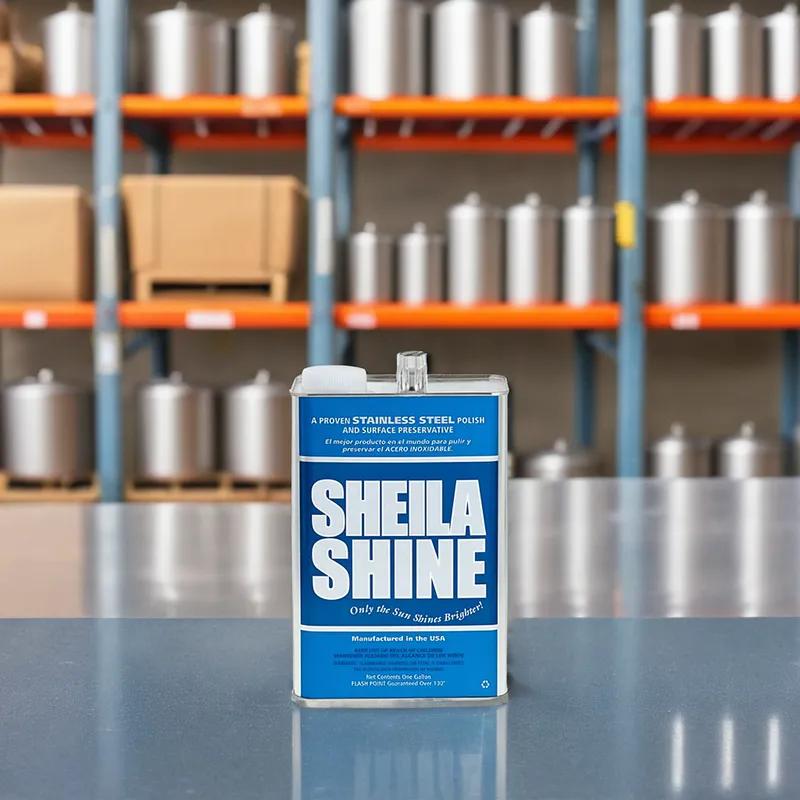 Sheila Shine Stainless Steel Cleaner 1 GAL 4/Case