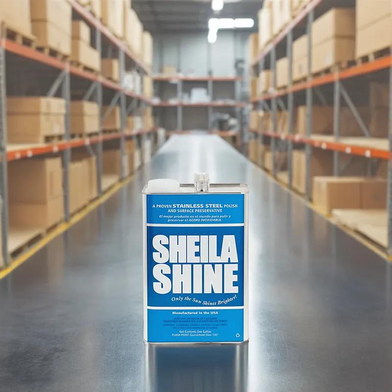 Sheila Shine Stainless Steel Cleaner 1 GAL 4/Case