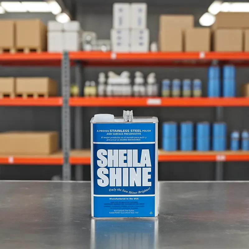 Sheila Shine Stainless Steel Cleaner 1 GAL 4/Case