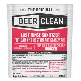 Beer Clean® Glassware Sanitizer 0.25 OZ Powder Kosher 100/Case