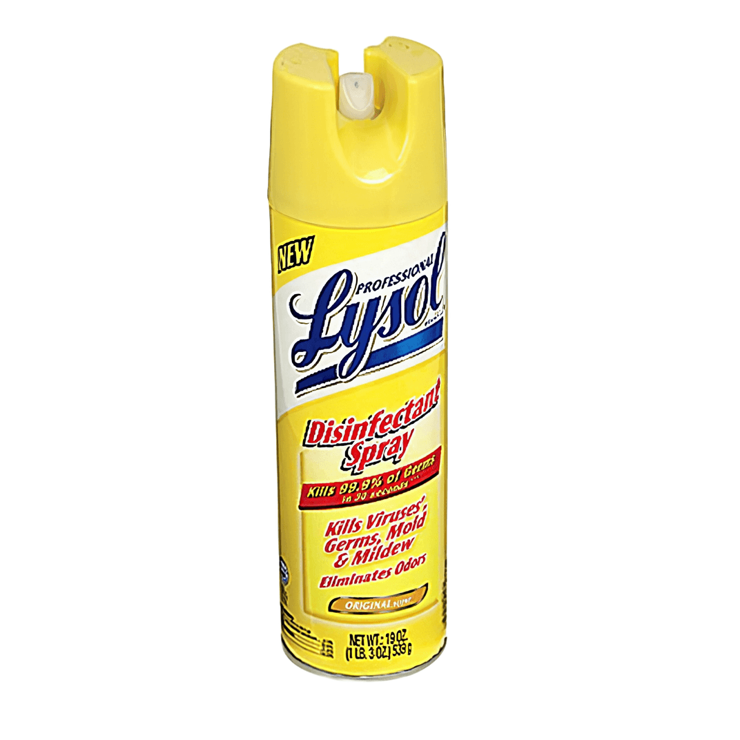 Lysol® Original Scent Disinfectant 19 FLOZ Spray 12/Case