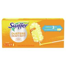 Swiffer® 360 Duster & Handle Kit Yellow Extendable 6/Case