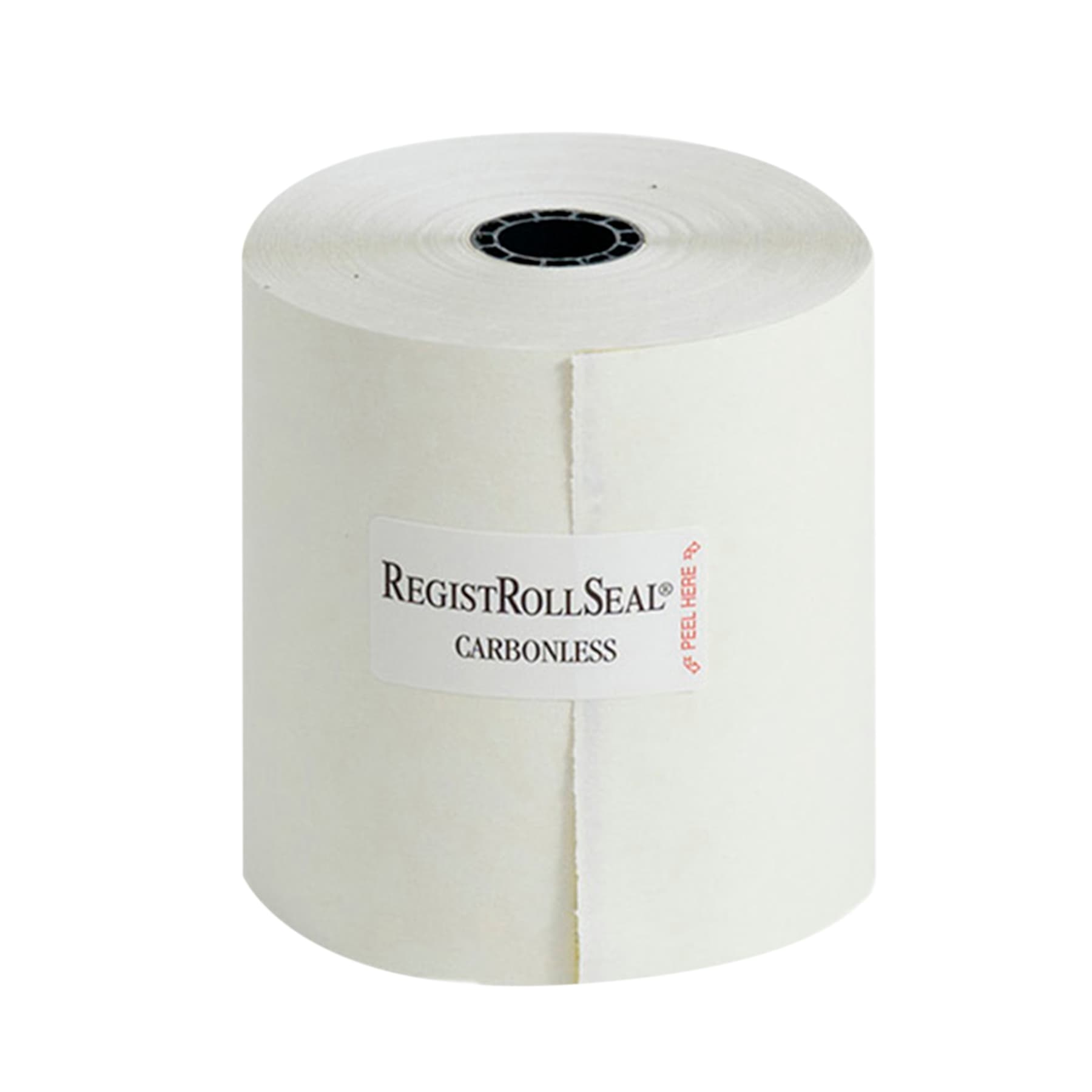 Register Tape Roll 3IN X90FT Paper 2PLY White Carbonless 50/Case