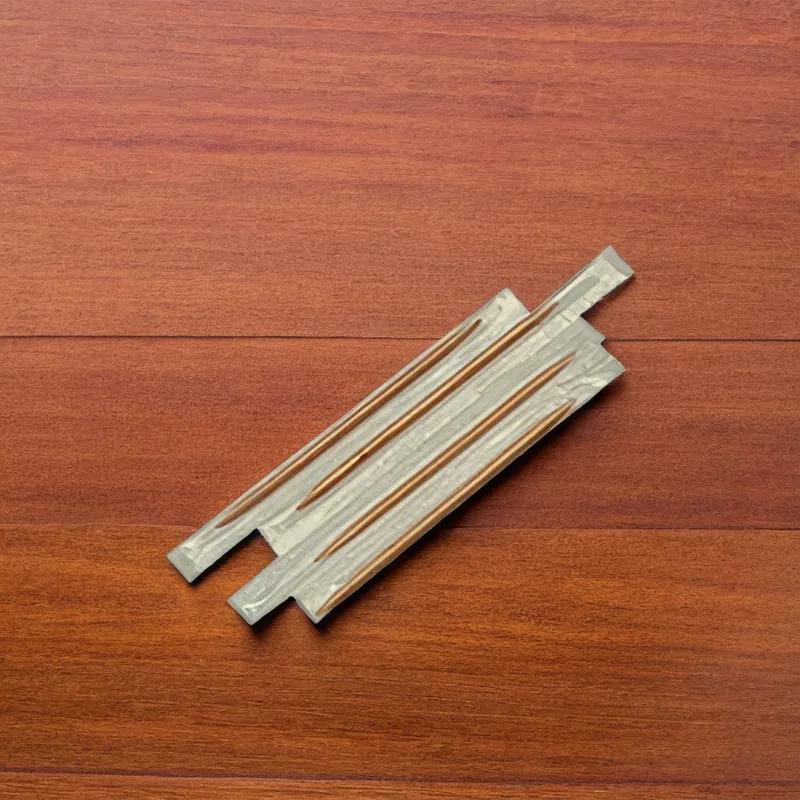 Toothpick 2.5 IN Wood Round Mint Wrapped 1000/Pack