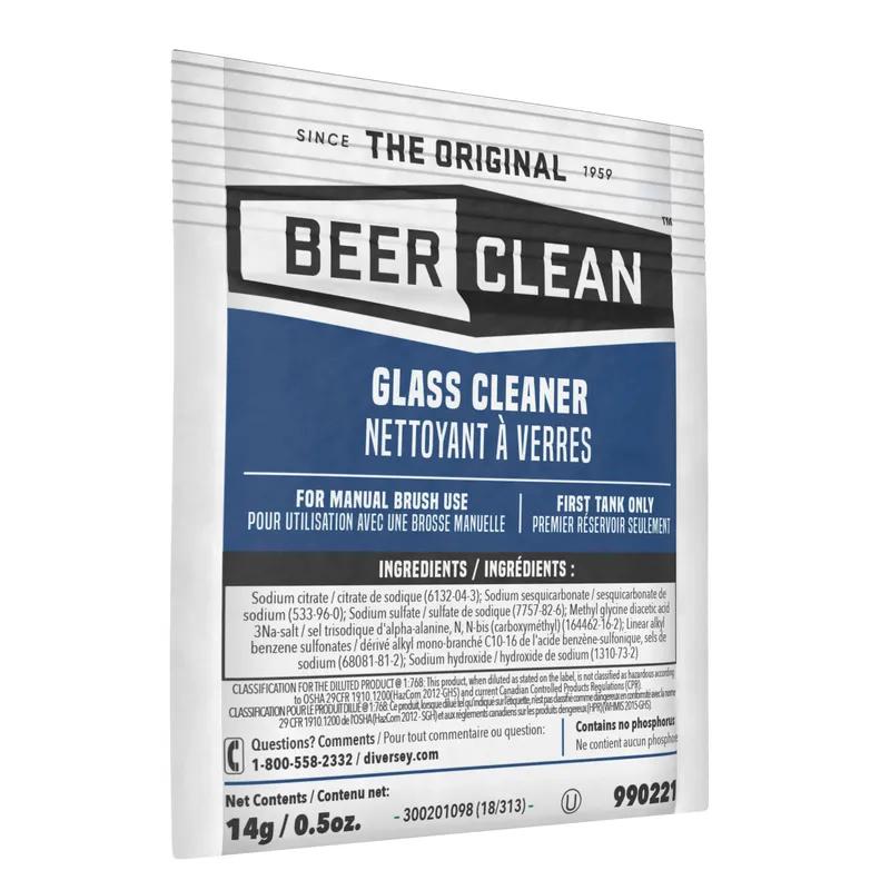 Beer Clean® Odorless Glassware Detergent 0.5 OZ Powder Kosher 100/Case