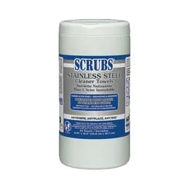 Scrubs® Stainless Steel Cleaner Wipe 6/Case