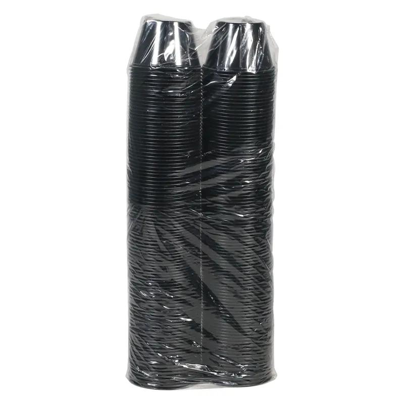 Souffle & Portion Cup 4 OZ HIPS OPS Black Round 3000/Case