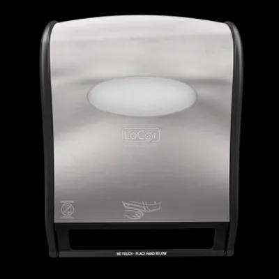 Paper Towel Dispenser Plastic Wall Mount Stainless Touchless Electronic 1/Each