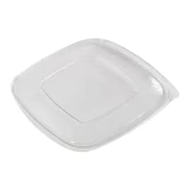 Lid 9X9X0.31 IN PET Clear Square For 32-48-64 OZ Bowl 150/Case