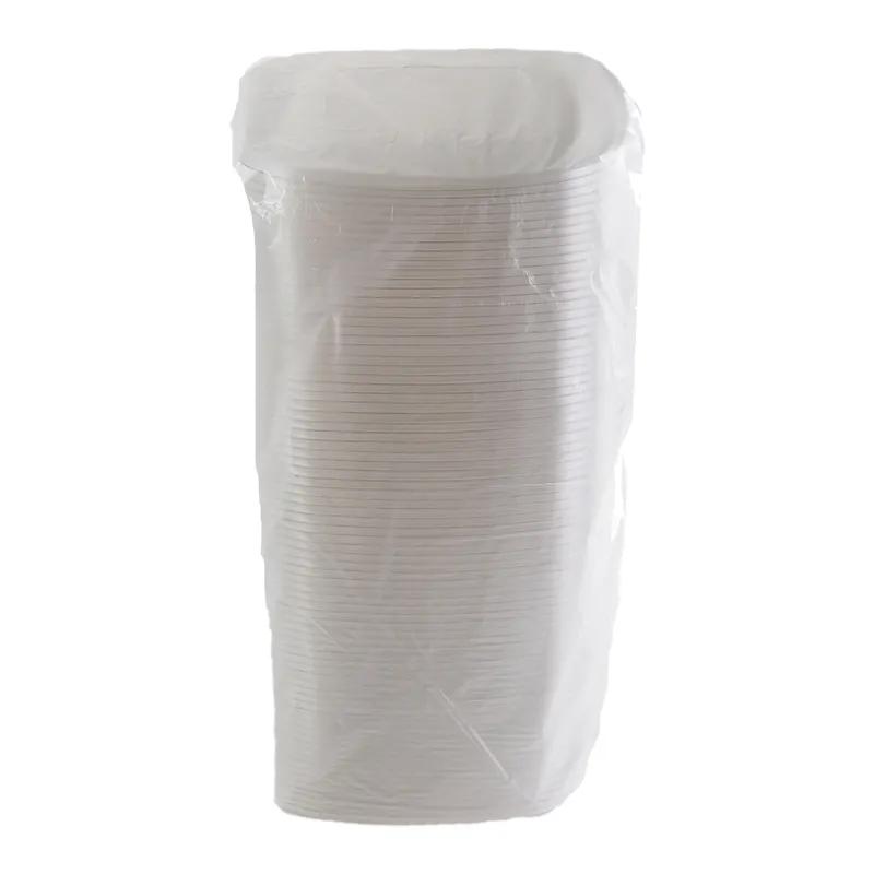 Lid 9X9X0.31 IN PET Clear Square For 32-48-64 OZ Bowl 150/Case