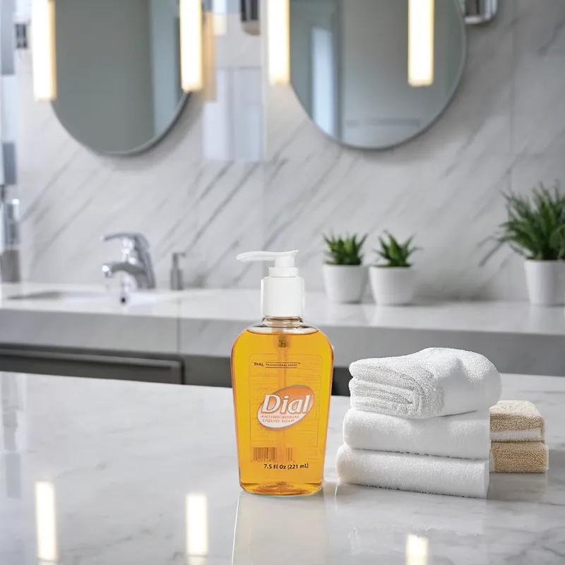 Dial Hand Soap Liquid 7.5 FLOZ Antibacterial 12/Case