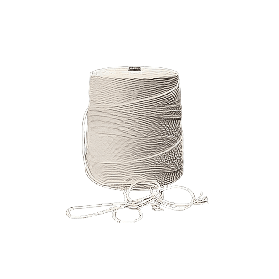 Twine 1200 FT White Cotton 24PLY Cone 1/Roll