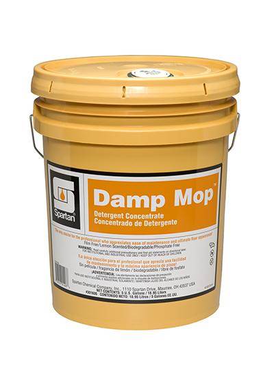 Lemon Damp Mop Floor Cleaner 5 GAL Daily Neutral Concentrate 1/Drum